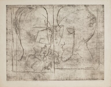 View full screen - View 1 of Lot 68. The Chess Players (Schwartz 621).