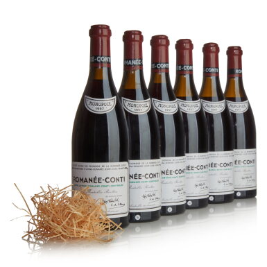 View full screen - View 1 of Lot 46. Romanée Conti 1997 Domaine de la Romanée-Conti (6 BT).