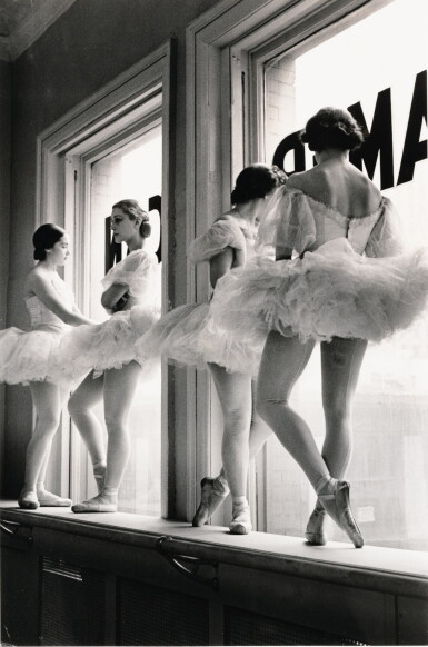 View full screen - View 1 of Lot 92. ALFRED EISENSTAEDT | FUTURE BALLERINAS OF THE AMERICAN BALLET THEATRE, 1937.