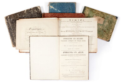 View full screen - View 1 of Lot 35. C.W. Gluck. Collection of later editions, 1808-1838.