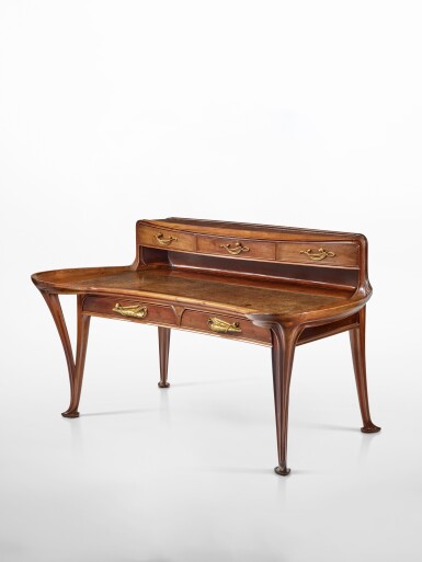 View full screen - View 1 of Lot 255. "Nénuphars" Desk.