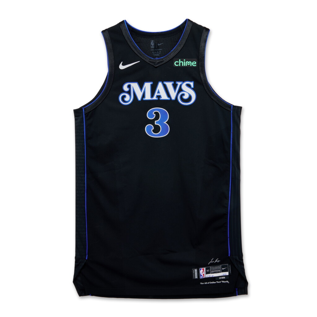 View full screen - View 1 of Lot 24. Grant Williams Dallas Mavericks 2023-2024 In-Season Tournament Game Worn City Edition Jersey .
