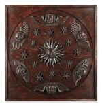 A Charles II Carved Oak Panel