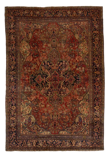 View full screen - View 1 of Lot 31. A Sarouk Faraghan rug.