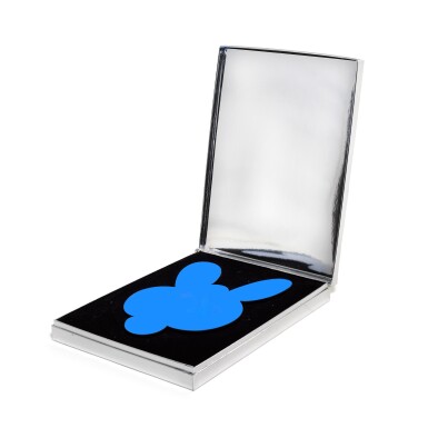 View full screen - View 1 of Lot 105. Kangaroo Mirror Box (Blue).