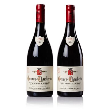 View full screen - View 1 of Lot 73. Gevrey Chambertin, Lavaux St. Jacques 2019/2020 Domaine Armand Rousseau (2 BT).