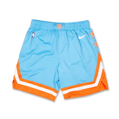 View full screen - View 1 of Lot 34. Jeremiah Fears 2025-2026 Game Issued ‘Rising Stars’ Shorts | Probable Wear .