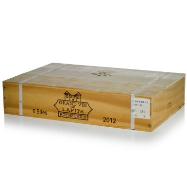 View full screen - View 1 of Lot 539. Château Lafite 2012 (6 BT).