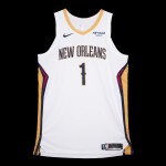 Zion Williamson New Orleans Pelicans 2025-2026 NBA Tip-Off Game Worn Association Edition Jersey
