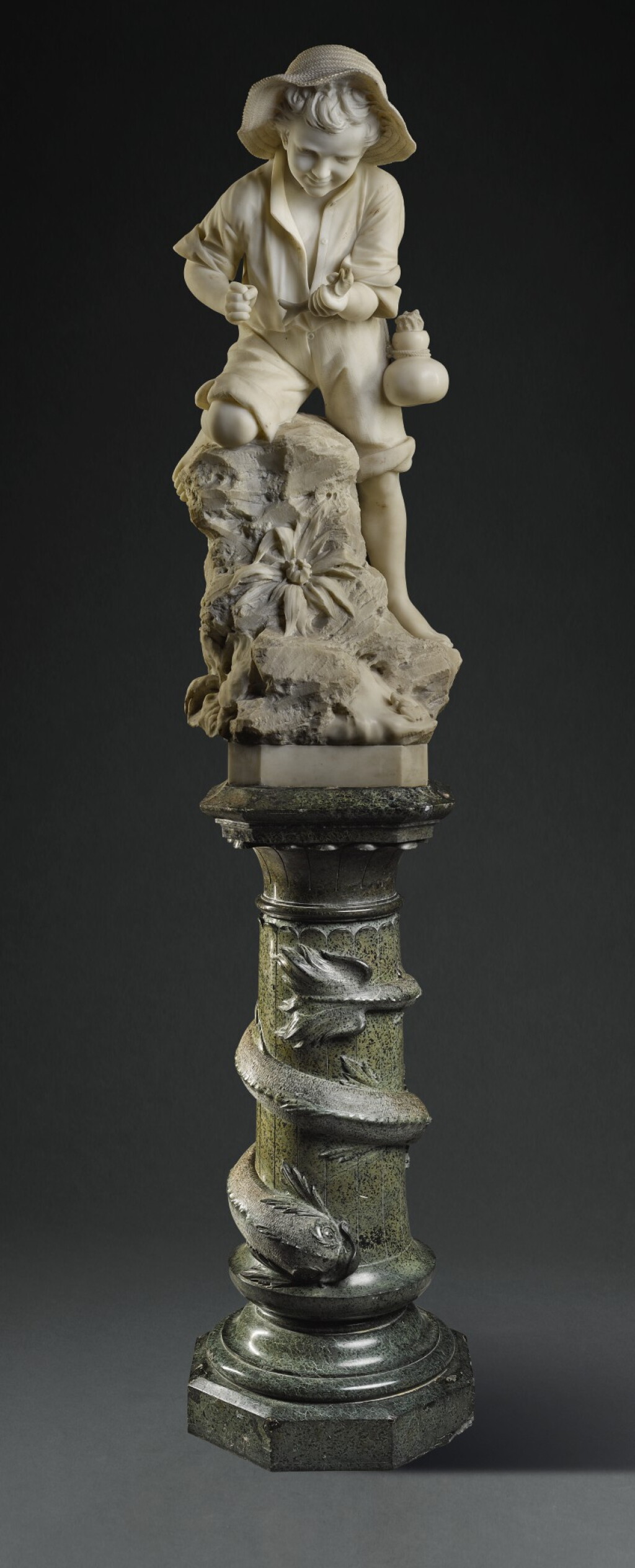 View full screen - View 1 of Lot 61. PIETRO BAZZANTI | GIOVANE PESCATORE (FISHERBOY).