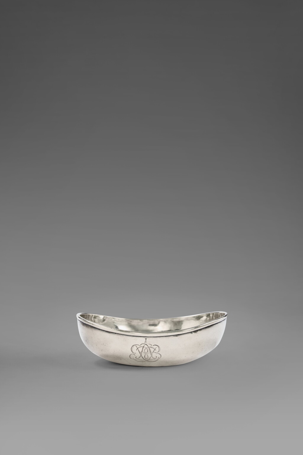 View full screen - View 1 of Lot 527. A Louis XV Silver Boat-Form Hunting Cup, Antoine Negret II, Clermont-Ferrand, Circa 1725.