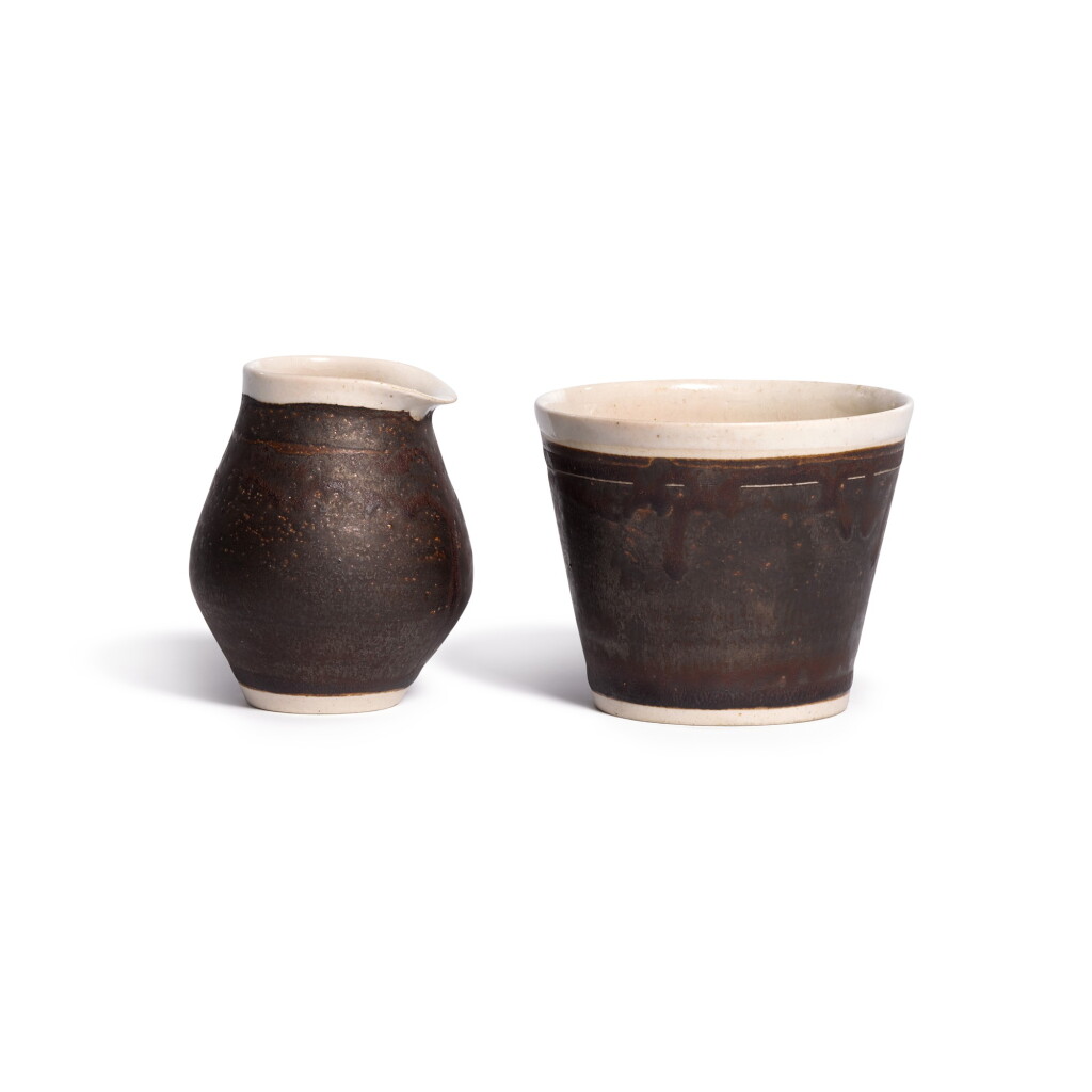 View full screen - View 1 of Lot 31. Cream Jug and Sugar Bowl.
