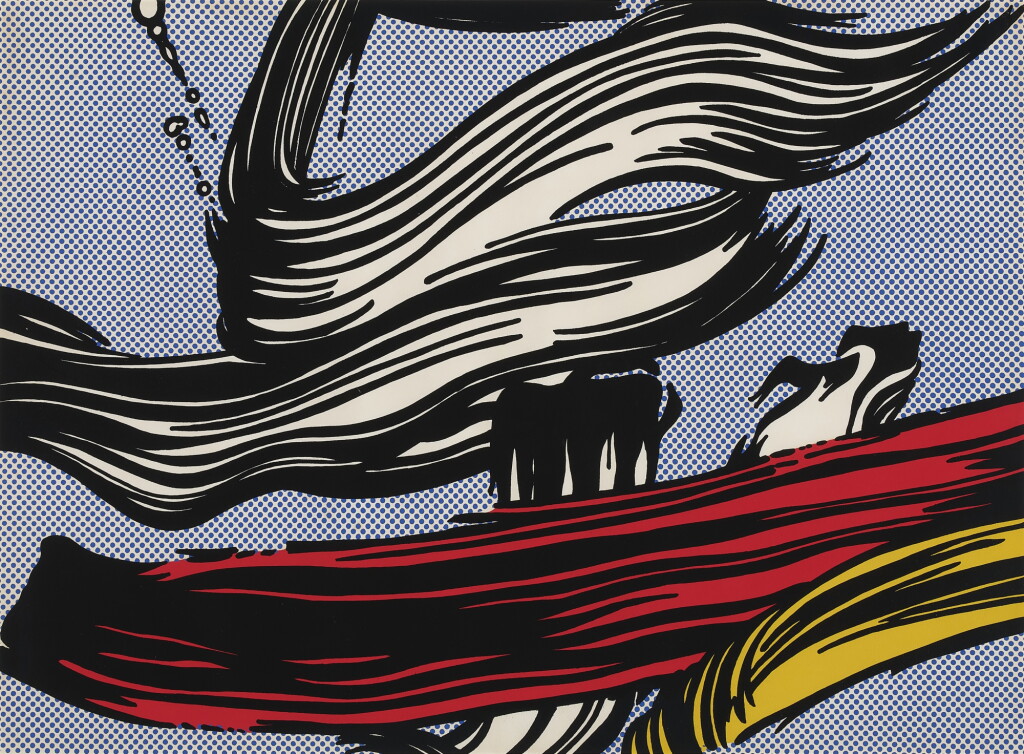 View full screen - View 1 of Lot 110. Brushstrokes.