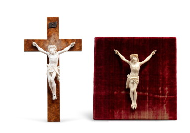 View full screen - View 1 of Lot 176. Franco-Flemish, in Baroque style Crucifix | Franco-Flamand, dans le style Baroque Crucifix.