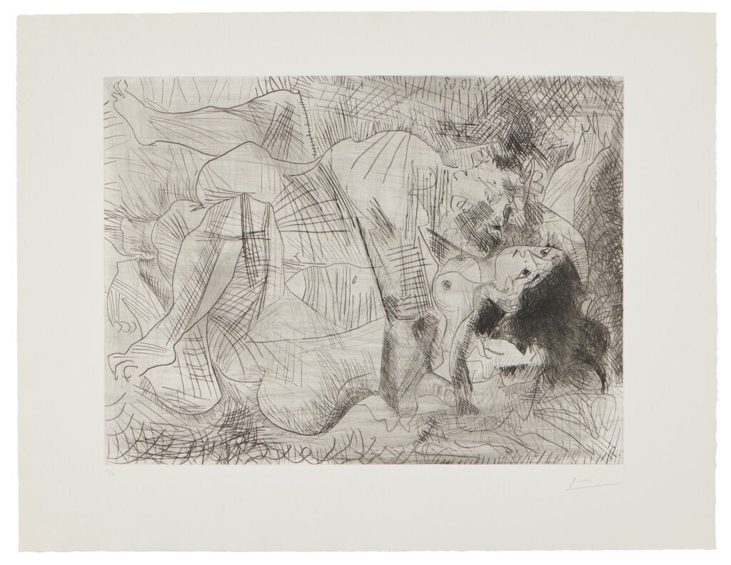View full screen - View 1 of Lot 111. Étreinte I (Bloch 1110; Baer 1103).