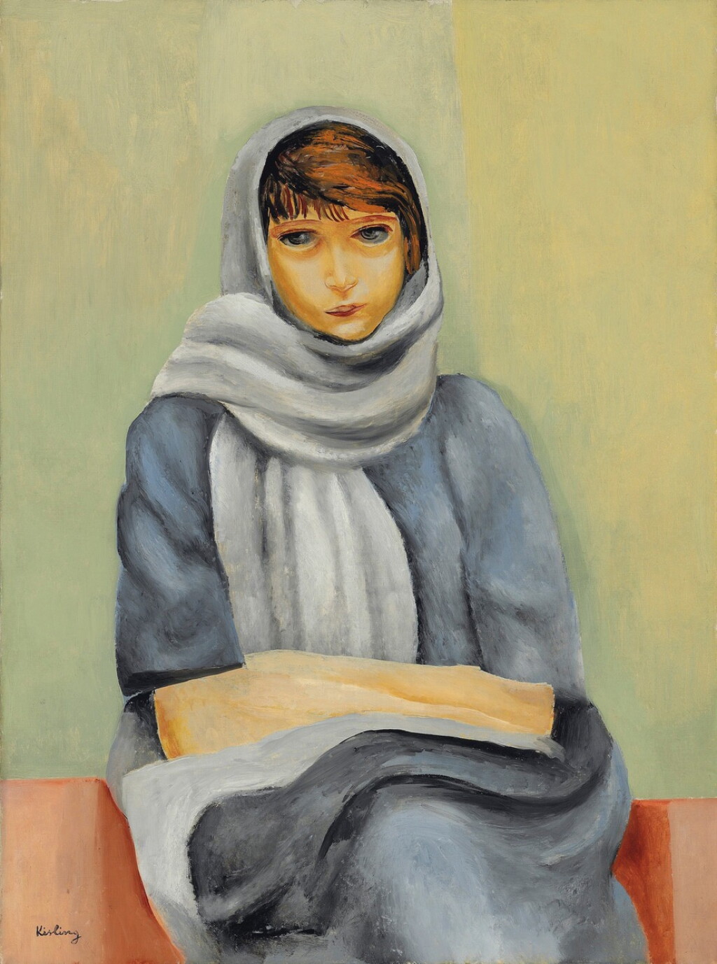 View full screen - View 1 of Lot 432. Jeune fille assise.