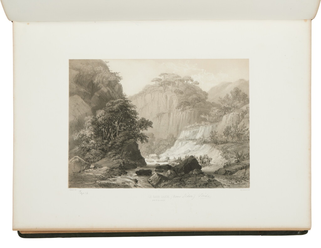 View full screen - View 1 of Lot 1124. Van de Velde, Carol Wilhelm Meredith | Le Pays D'Israel, stunning lithographic views of the Levant.
