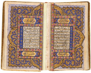 AN ILLUMINATED QUR’AN, NORTH INDIA, KASHMIR, 19TH CENTURY