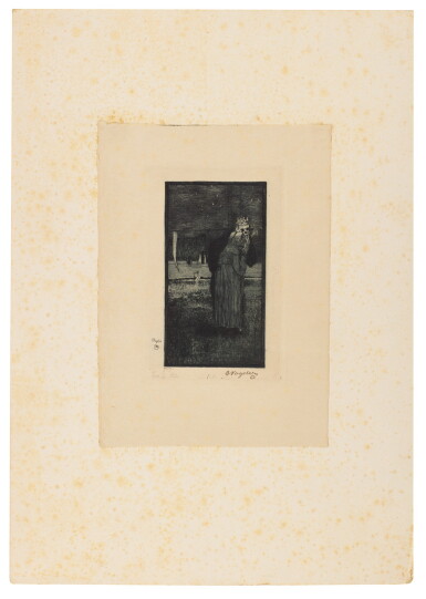 View full screen - View 1 of Lot 6. HEINRICH VOGELER | TOD UND ALTE.