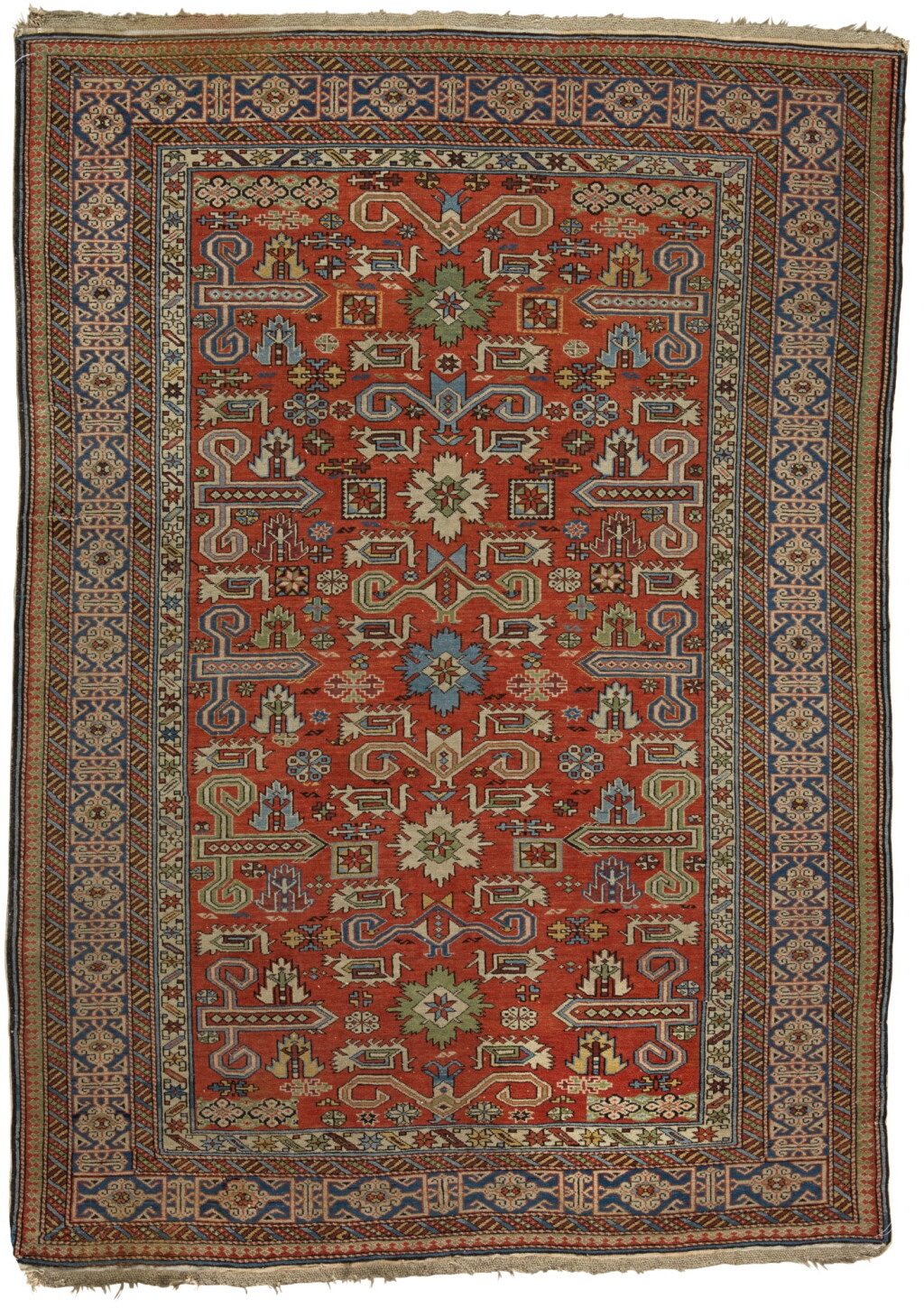 View full screen - View 1 of Lot 194. A PEREBEDIL RUG, EAST CAUCASUS, CIRCA 1900.