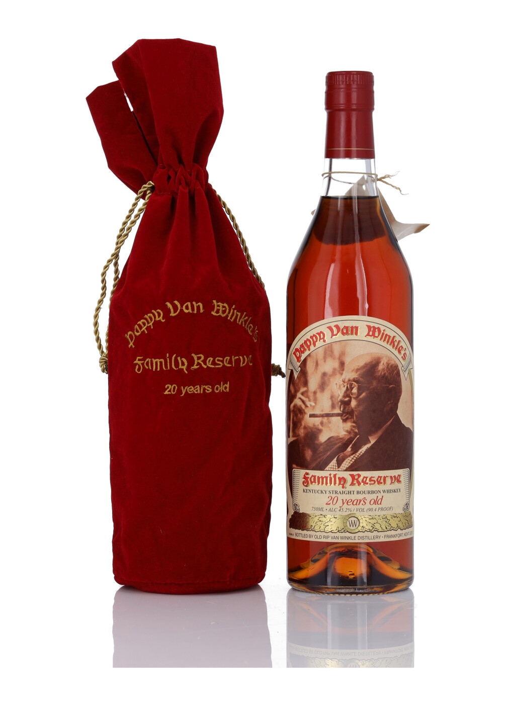 View full screen - View 1 of Lot 130. Pappy Van Winkle's 20 Year Old Family Reserve 90.4 proof NV (1 BT 75cl).