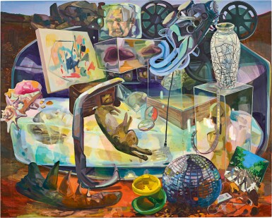 View full screen - View 1 of Lot 23. Dana Schutz 戴娜・舒茨 | Wrong Objects Saved for the Future 為將來保存了錯誤的東西.