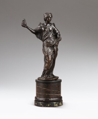 View full screen - View 1 of Lot 303. Goddess with a flame | Déesse à la flamme.