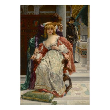 View full screen - View 1 of Lot 9. ALEXANDRE CABANEL | LA BELLE PORTIA .