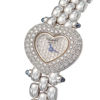 View full screen - View 1 of Lot 1665. DIAMOND WRISTWATCH | 蕭邦 | 鑽石 腕錶.