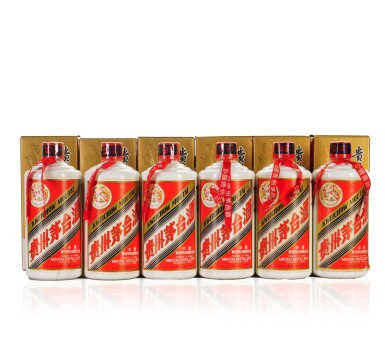 2000年产 “飞天牌”贵州茅台酒 (蓝标) Kweichow Flying Fairy Moutai 2000 (Blue sticker) (6 x 500ml)