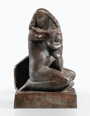 View full screen - View 1 of Lot 26. JOSEPH CSAKY | MÈRE ET ENFANT .