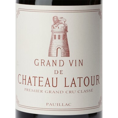 View full screen - View 1 of Lot 166. CHÂTEAU LATOUR 1986 .