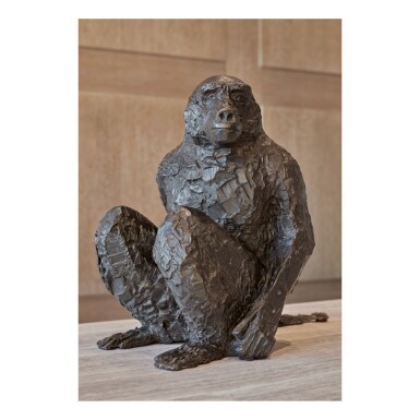 View full screen - View 1 of Lot 97. Seated Baboon.