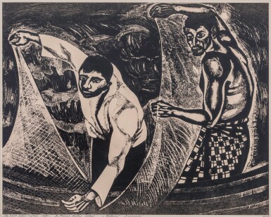 View full screen - View 1 of Lot 71. ABDULSATTAR AL MUSSA | FISHERMEN.