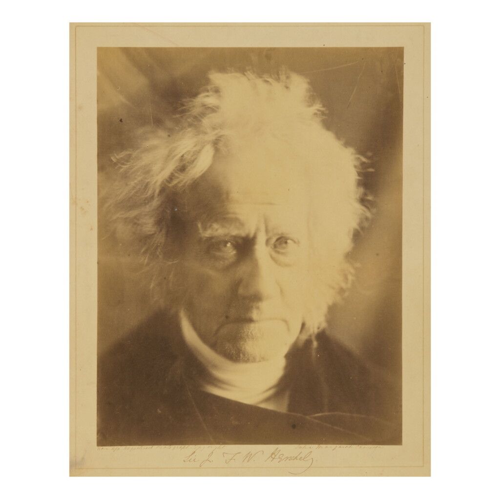 View full screen - View 1 of Lot 174. JULIA MARGARET CAMERON | J. F. W. HERSCHEL.