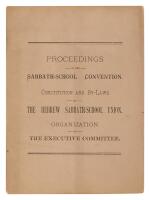 (Judaica) | The first attempt to secure a united effort in the cause of Jewish religious education in the United States