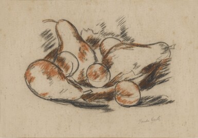 View full screen - View 1 of Lot 624. Still Life with Pears and Peaches.