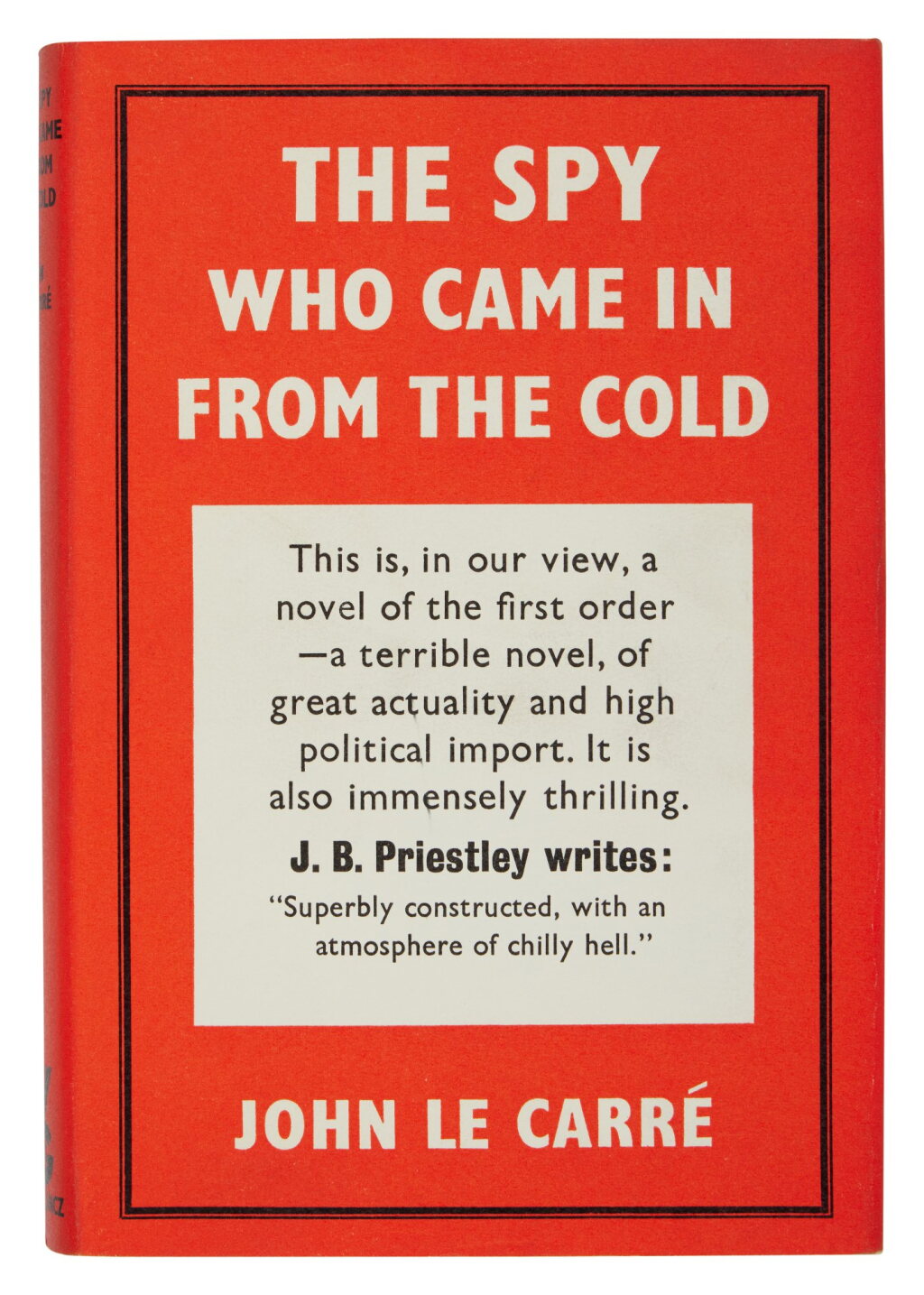 View full screen - View 1 of Lot 1095. le Carré, John | First edition of the author's greatest work.