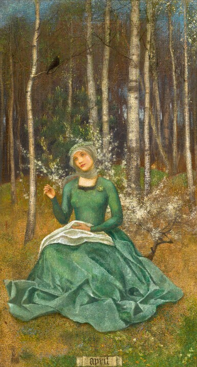View full screen - View 1 of Lot 42. MARIANNE STOKES | April.