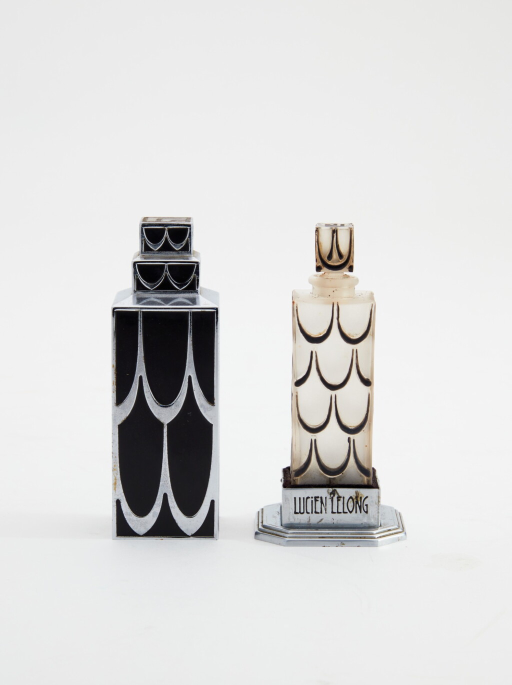 View full screen - View 1 of Lot 88. René Lalique, "Skyscraper" Perfume Bottle.