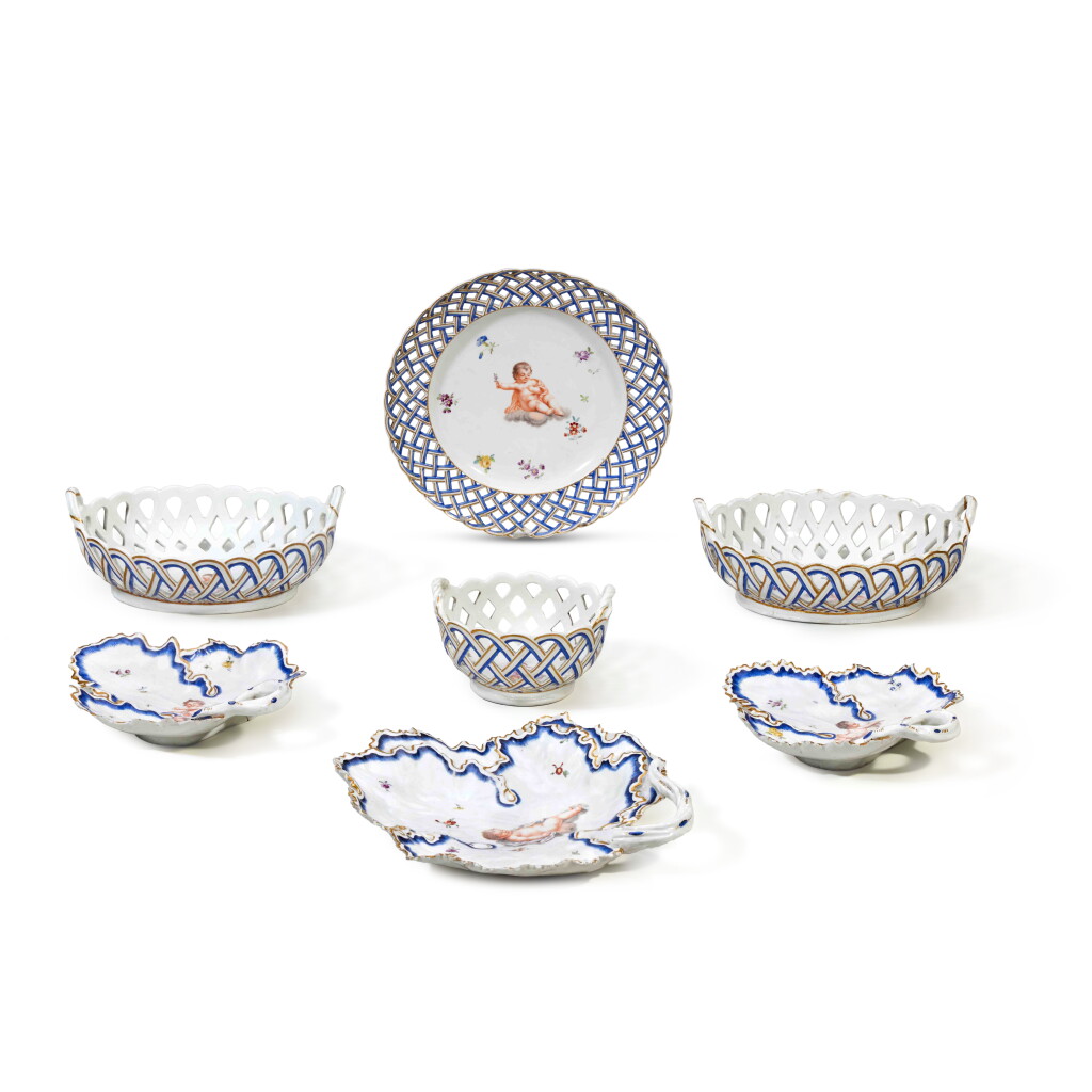 View full screen - View 1 of Lot 114. A Frankenthal Part Service, Circa 1777-83 | Ein Frankenthal Teilservice, um 1777-83.