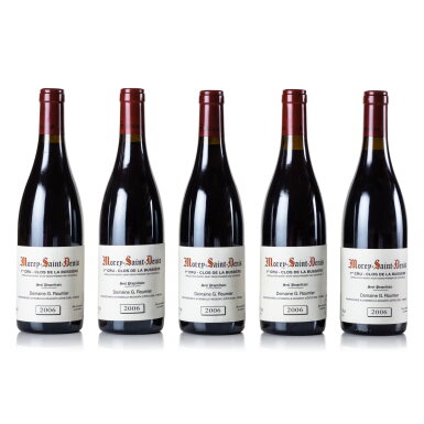 View full screen - View 1 of Lot 225. Morey St. Denis, Clos de la Bussière 2006 Domaine Georges Roumier (5 BT).