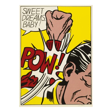 View full screen - View 1 of Lot 2. ROY LICHTENSTEIN | SWEET DREAMS, BABY! (C. 39).