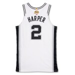 Dylan Harper San Antonio Spurs 2026 NBA Finals Game Worn Association Edition Jersey | Game 2