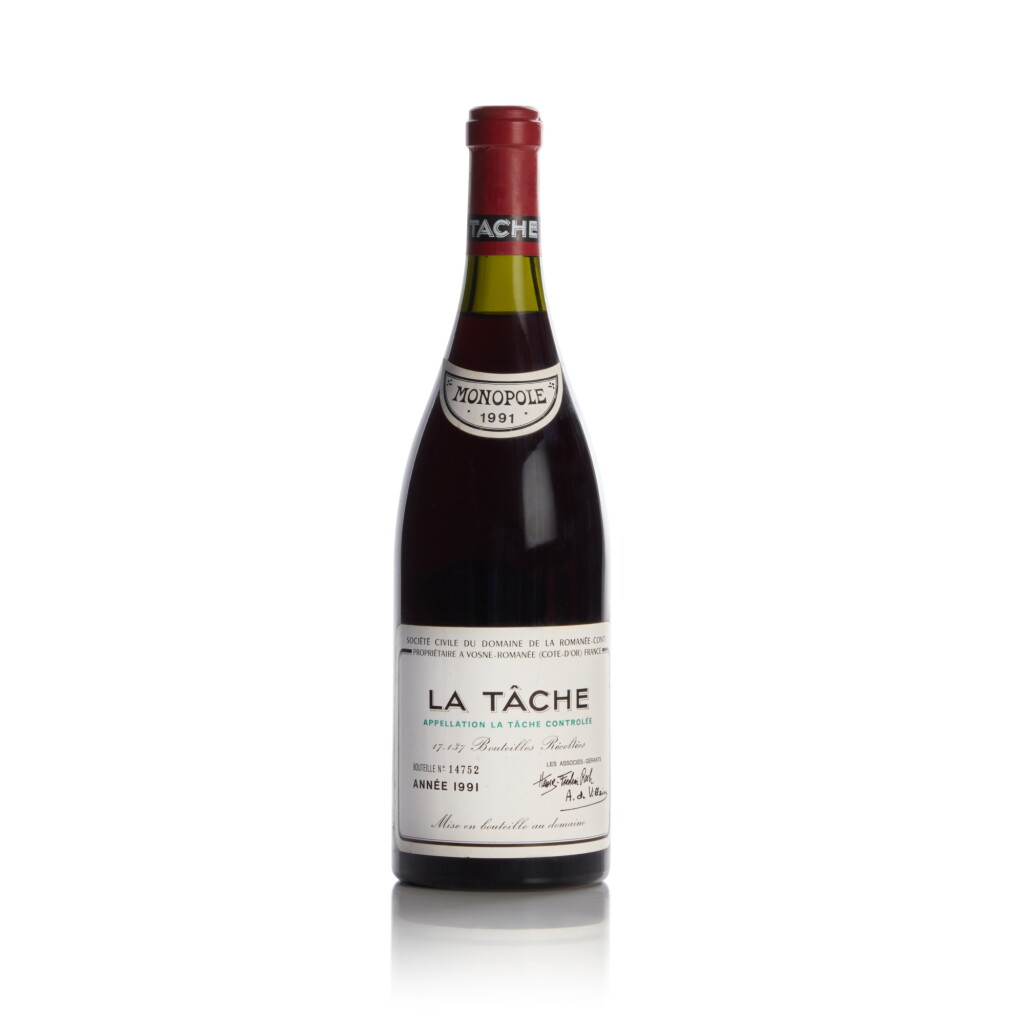 View full screen - View 1 of Lot 3. La Tâche 1991 Domaine de la Romanée-Conti (1 BT).