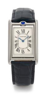 TANK A BASCULANTE, REFERENCE 2390 STAINLESS STEEL REVERSIBLE WRISTWATCH (OROLOGIO DA POLSO REVERSIBILE IN ACCIAIO INOSSIDABILE) CIRCA 1990 | CARTIER