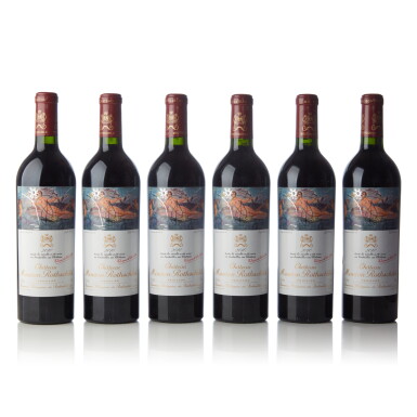 View full screen - View 1 of Lot 261. Château Mouton Rothschild 2010 (6 BT).