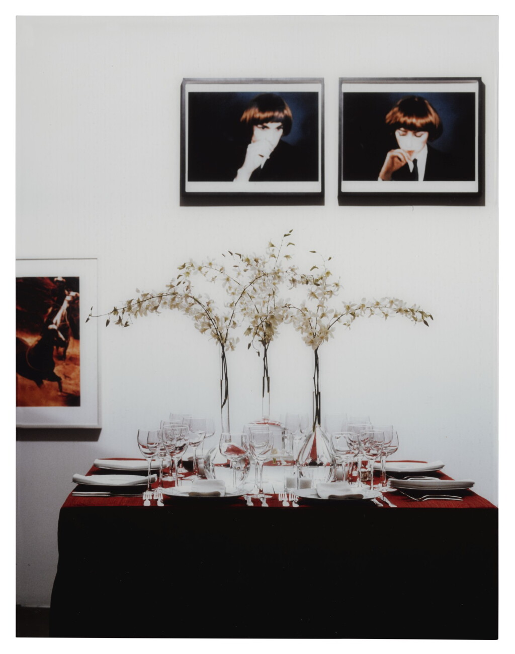 View full screen - View 1 of Lot 2. LOUISE LAWLER | TABLE SETTING.