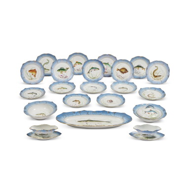 View full screen - View 1 of Lot 241. A Royal Copenhagen 'Fish' Service, 20th Century.