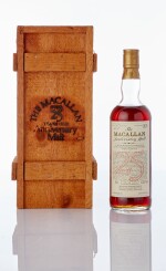 The Macallan 25 Year Old Anniversary Malt 43.0 abv 1957 (1 BT75)